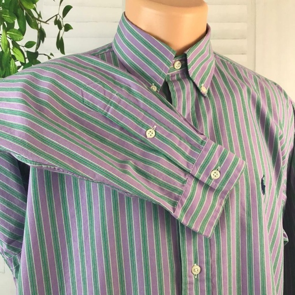 Ralph Lauren Other - Ralph Lauren Mens M Dress Shirt Blake Button Front